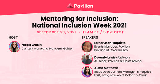 Pavilion Events - Mentoring for Inclusion_ National Inclusion Week 2021 (2)